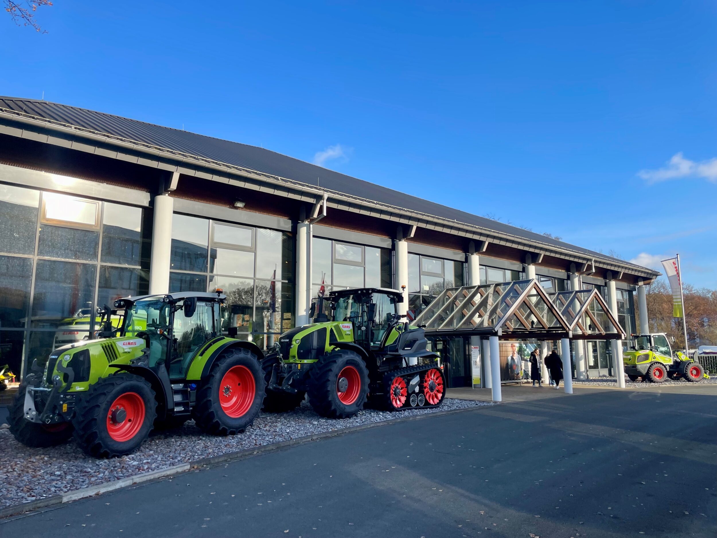 Enthralled by technology: Factory tour at the CLAAS factory in Harsewinkel