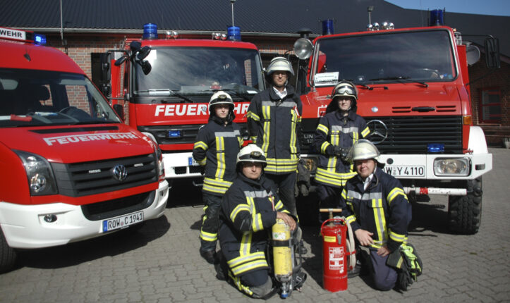 Freiwillige Feuerwehr Heeslingen - Fricke Mitarbeiter engagieren sich!