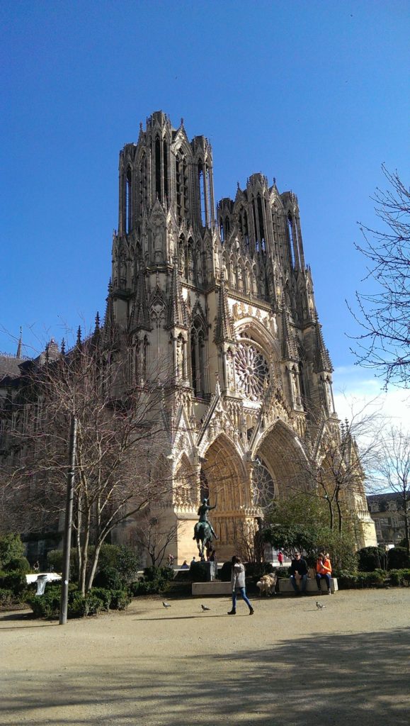 GRANIT Frankreich Kathedrale Reims