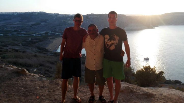 Fricke Azubis im Urlaub: Freunde treffen auf Malta